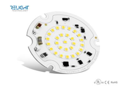 China DC Round SMD Led Pcb Module Al High Power For Ceiling Light , Flood Light And Indoor Light for sale