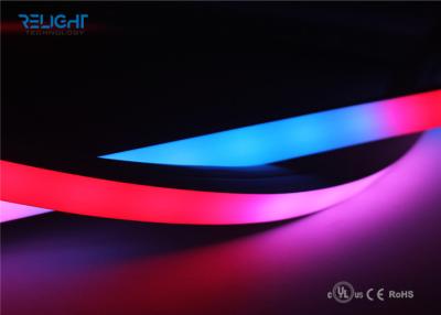China DC24V Flexible LED Strip Lights Neon RGB Changeable Ribbon For Building for sale