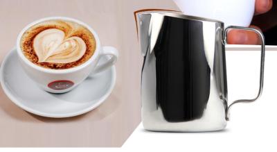China stainless steel coffee garland cup latte art milk tea easpresso for sale