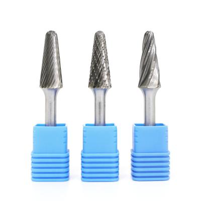 China Silver Tungsten Carbide High Purity Solid Carbide Burrs Rotary File Drill Bits for sale