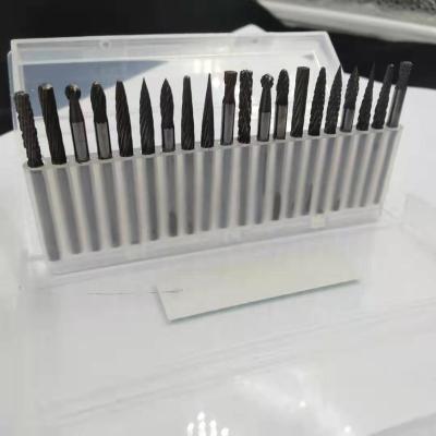 China High Hardness Double Cut Carbide Rotary Burr Set Good Mechanical Stability for sale