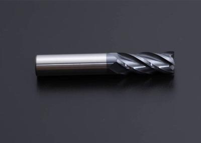 China HRC45 Gray Color 6mm Square End Mill Tungsten Carbide Milling Cutter Solid Burr for sale