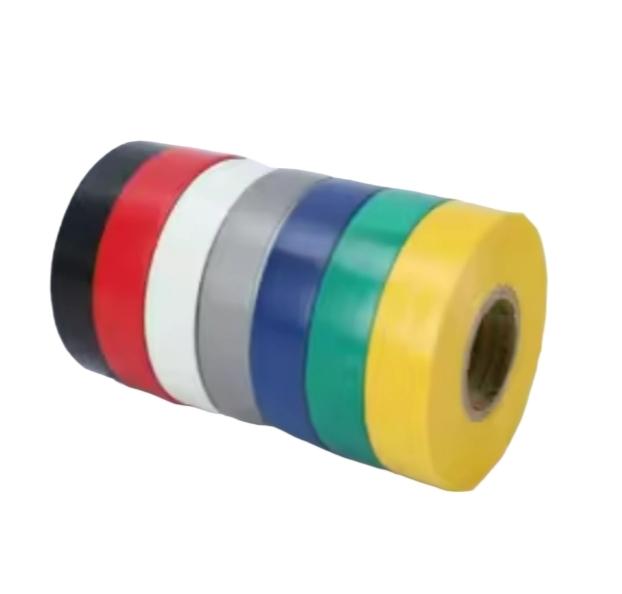 Close-up of cloth duct tape texture and adhesive