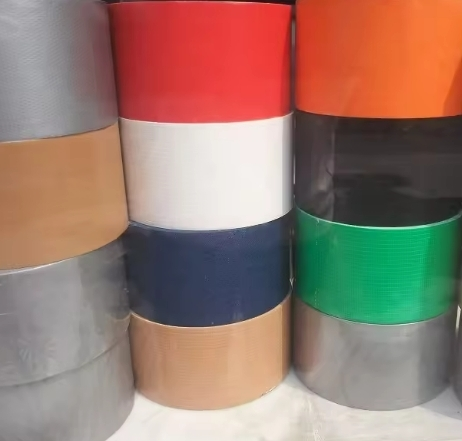 High-Strength PE Cloth Tape product illustration showing tape roll and application examples