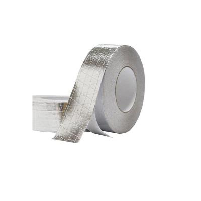 China Heat Reflection Aluminum Foil Fiberglass Cloth Heat Insulation Waterproof Adhesive for sale