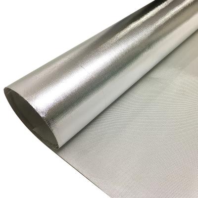 China Heat Reflection Aluminum Foil Fiberglass Cloth Heat Insulation for sale
