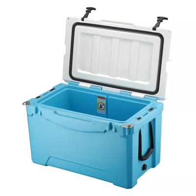 China Roto Molded Travel Cooler Box Thermal LLDPE Plastic Ice Cooler Box for sale