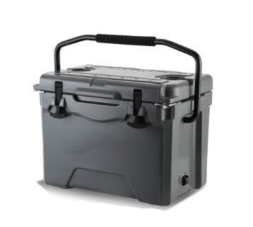 China Plastic 25L Roto Molded Ice Chest Outdoor Fishing Tackle Ice Box for sale