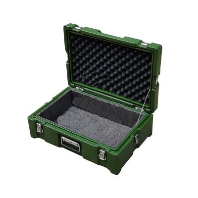 China Fireproof Rotomolded Tool Box , 600mm Military Storage Box With EVA Foam Inside for sale