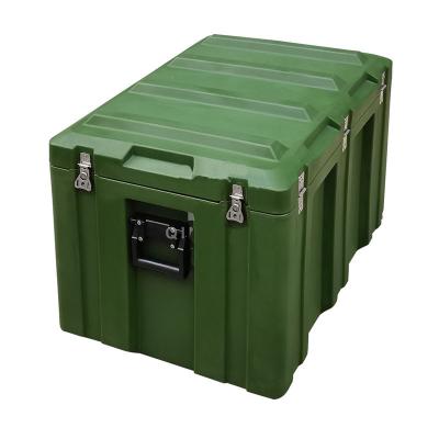 China Hard Plastic Military Surplus Transport Cases One Piece Construction for sale