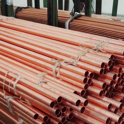 China ASTM B280 Copper Metals Isometric 10mm Copper Tube None Cleavage for sale