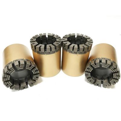 China Fast Speed Borehole Geological Diamond Core Bit Coal Drilling Impregnated Drill Bit for sale