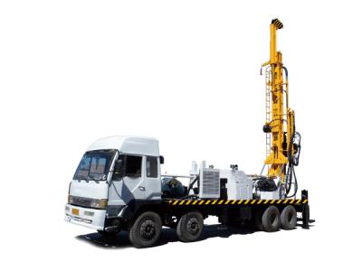 中国 600m 650mmのトラックによって取付けられる井戸のYuchaiの試錐孔の掘削装置TSJ-600X70の深い多機能を掘削装置 販売のため