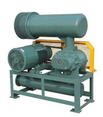 China Low Noise Compact Structure Sl4005 Air Root Blower Three Lobe Double Oil Tank for sale
