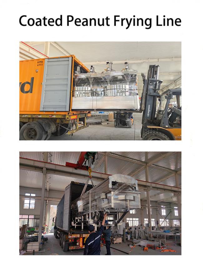Professional packaging and shipping process for industrial equipment