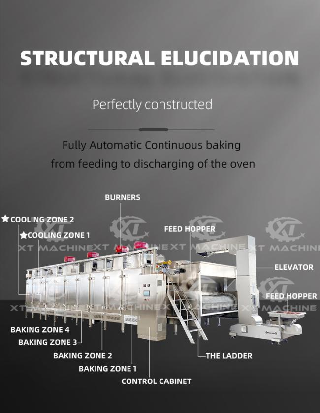 Industrial nut roasting equipment