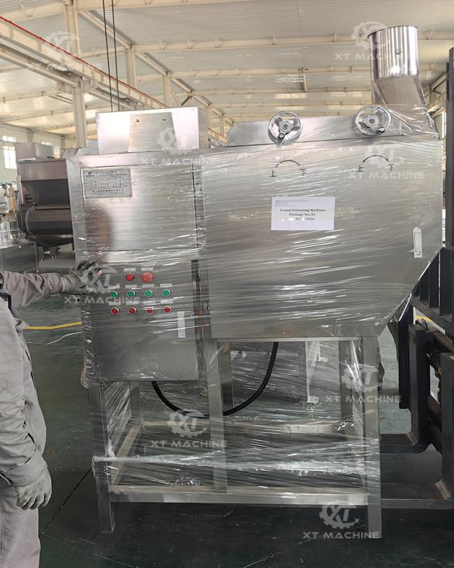 Professional packaging and shipping process for machinery