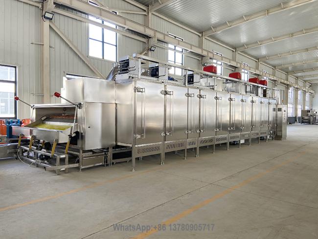 Peanut processing line operational view
