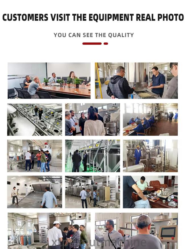Customer visiting our manufacturing facility