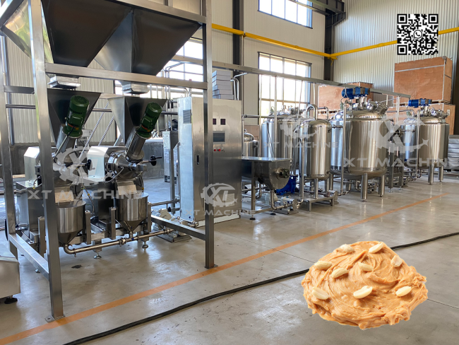 High output peanut butter grinding machine technical diagram