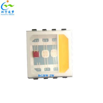 中国 4 1 調光可能な SMD LED RGBW チップ 5054 0.2W 0.8W 2W 4W ハイパワーに付き 販売のため