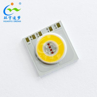 中国 赤緑青白 LED の穂軸 8W 4 1 1313 RGBW の穂軸 LED チップに付き 販売のため