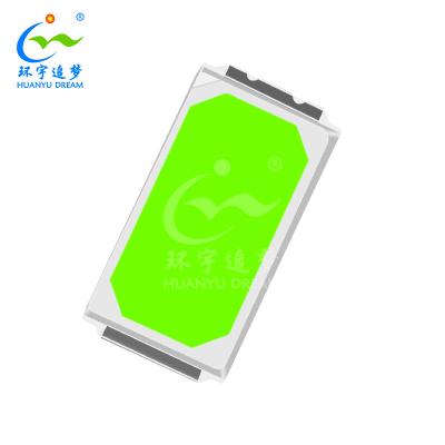 China SMD5730 Green LED Chip 3V 150mA 0.5W 50000 Hours Lifespan for sale