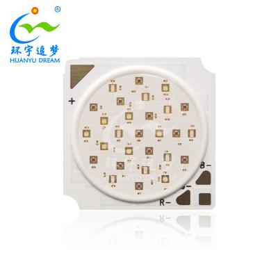 China 3 In 1 RGB COB LED Chip 1919 Color Changing COB LED 12W for sale