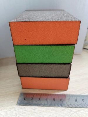 China Coarse Medium Fine Sanding Sponge Block Aluminum Oxide For Wooden Polishing for sale