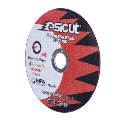 China OEM Ultra Thin 115mm Resin Bond Grinding Wheel For Stainless for sale