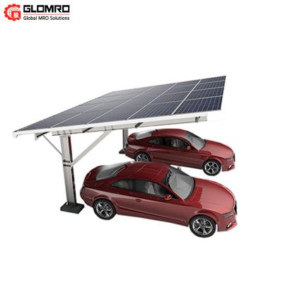 China Commercial Home Carport Solar Racking Waterproof Bracket Structural Steel Kit for sale