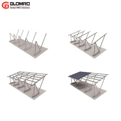 China Convenient And Environmental Protection Solar Car Parking Shed Installation Bracket System for sale