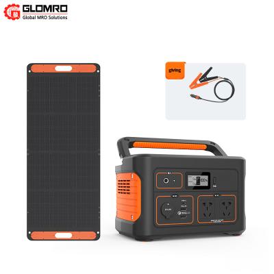 China 550wh 220V Portable Mobile Solar Power Supply Live Broadcast With Socket Road Trip Camping for sale