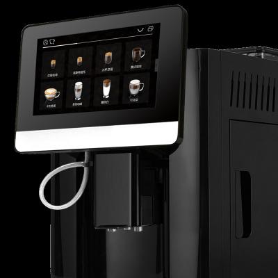 China Máquina completamente automática del fabricante de café de la máquina del café del café express de la pantalla táctil en venta