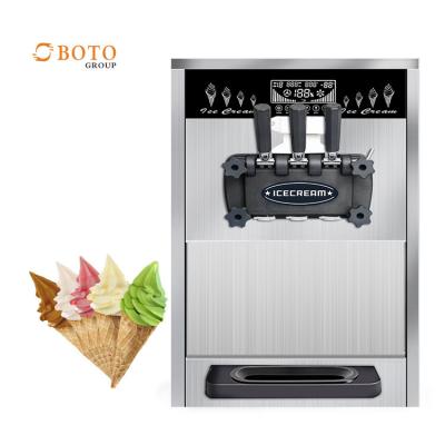 China Nueva máquina adaptable rectangular plana del cono de helado de la máquina 220V/110V del helado del diseño de BT-C26T en venta