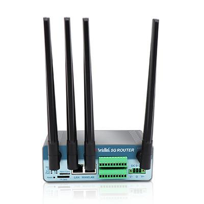 China Full Netcom DHCP  5G Dual Sim Router 2G Bit RAM Industrial Cellular Router for sale