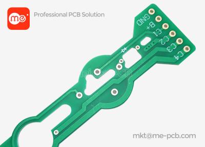China Matt green soldermask 2L customized printed circuit board manufacturer for sale