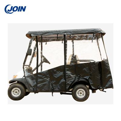 China ODM Rain Cover Golf Cart Cover Enclosure Waterproof PVC Material for sale