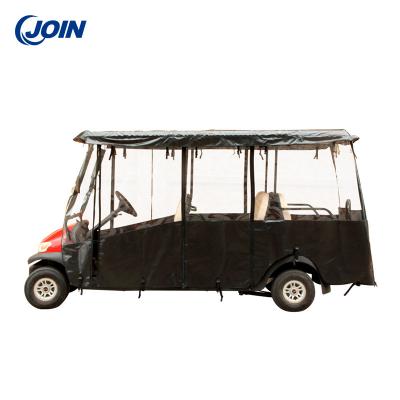 China Waterproof Golf Cart Enclosure Electric 4+2 Golf Buggies Rain Cover en venta