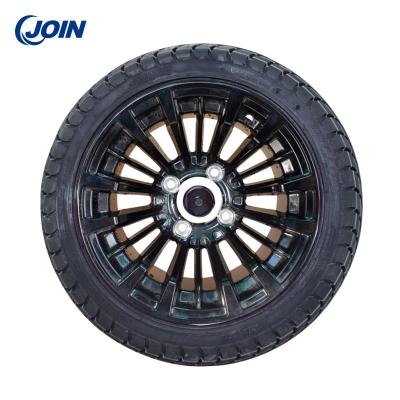 China Cochecillos ruedas y neumáticos del carro de golf del negro de 12 pulgadas el 12In 215/35-12 en venta