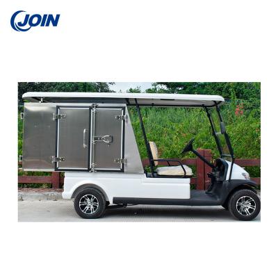 China Trapezium Golf Buggy Golf Car Cargo Box / Utility Cargo Box Stainless Steel for sale