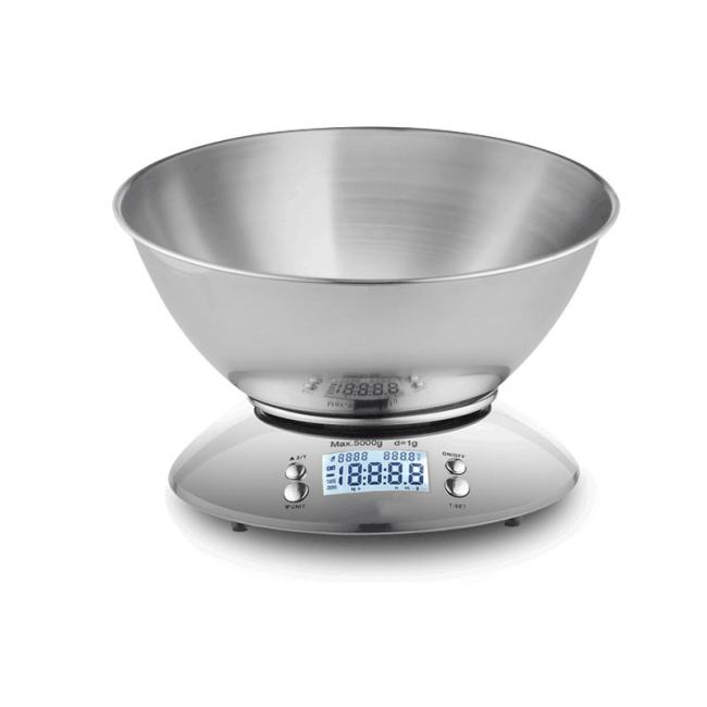 Digital Kitchen Diet Weighing Scale LCD Display High Precision 5000G 1g Kitchen Food Scales