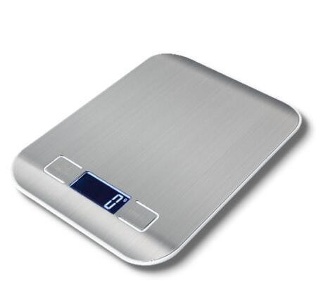 5kg electronic Stainless Steel Food Weighing Scale digital multifunction kitchen scale with Large Removal Bowl