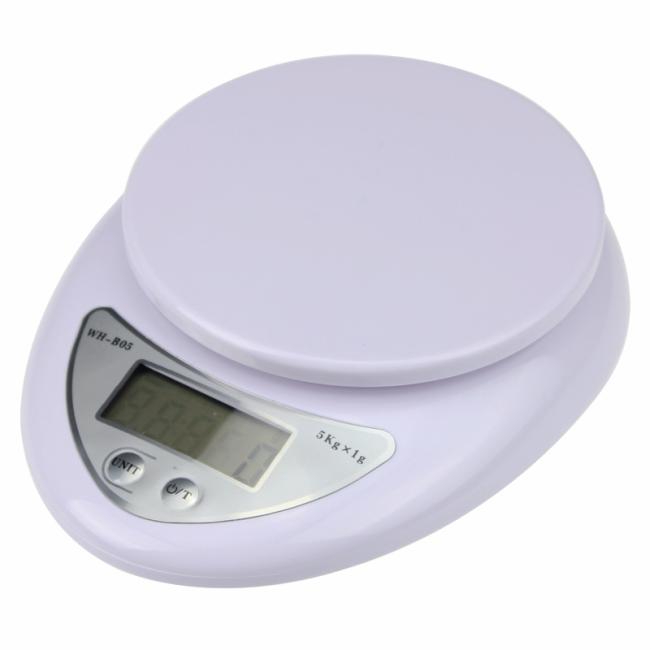 5kg electronic Stainless Steel Food Weighing Scale digital multifunction kitchen scale with Large Removal Bowl