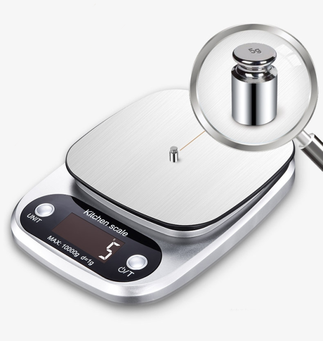 Electronic weight grams 2g to 5kg backing and cooking digital scale kitchen weighing food scales balance