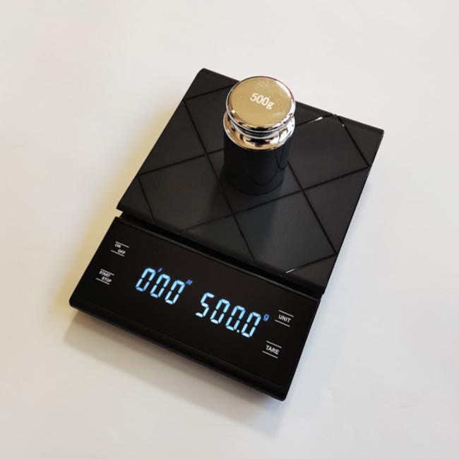 3KG/0.1g Kitchen Scale with Timer Hand Punch Drip Coffee Scale LCD Digital Coffee Scale 5KG/0.1g Household scale