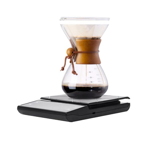 3KG/0.1g Kitchen Scale with Timer Hand Punch Drip Coffee Scale LCD Digital Coffee Scale 5KG/0.1g Household scale