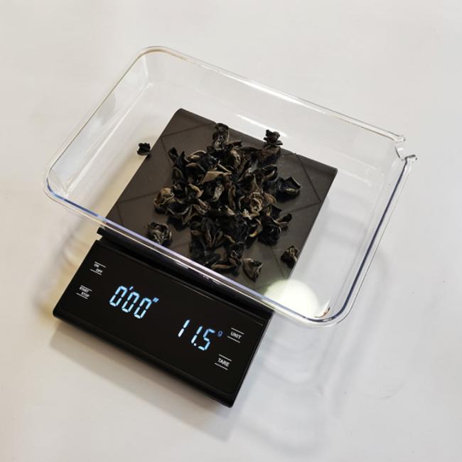 3KG/0.1g Kitchen Scale with Timer Hand Punch Drip Coffee Scale LCD Digital Coffee Scale 5KG/0.1g Household scale