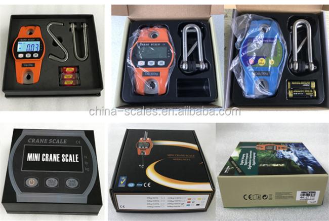 Digital Blue-tooth Function 300kg Hanging Crane Scale