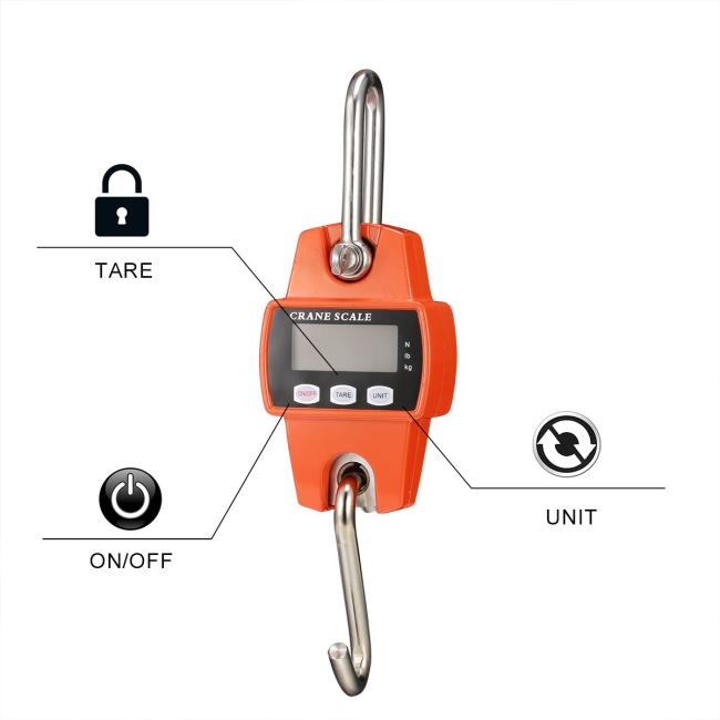 300kg Eletronic Crane Scale Digital Hanging Scale